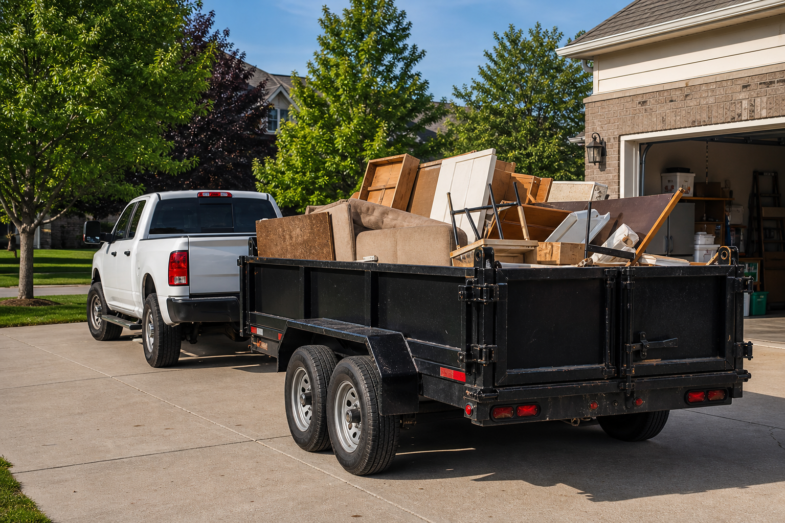 Property cleanout service example